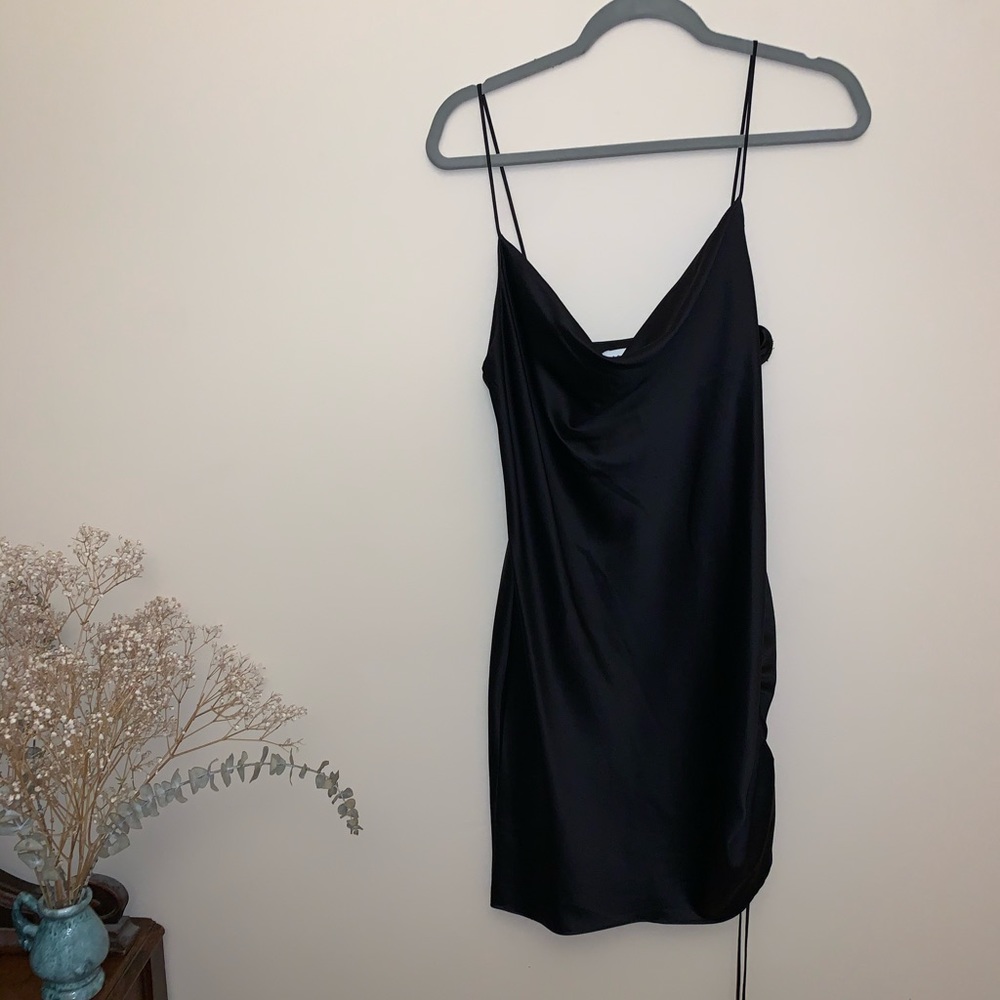Top shop black dress